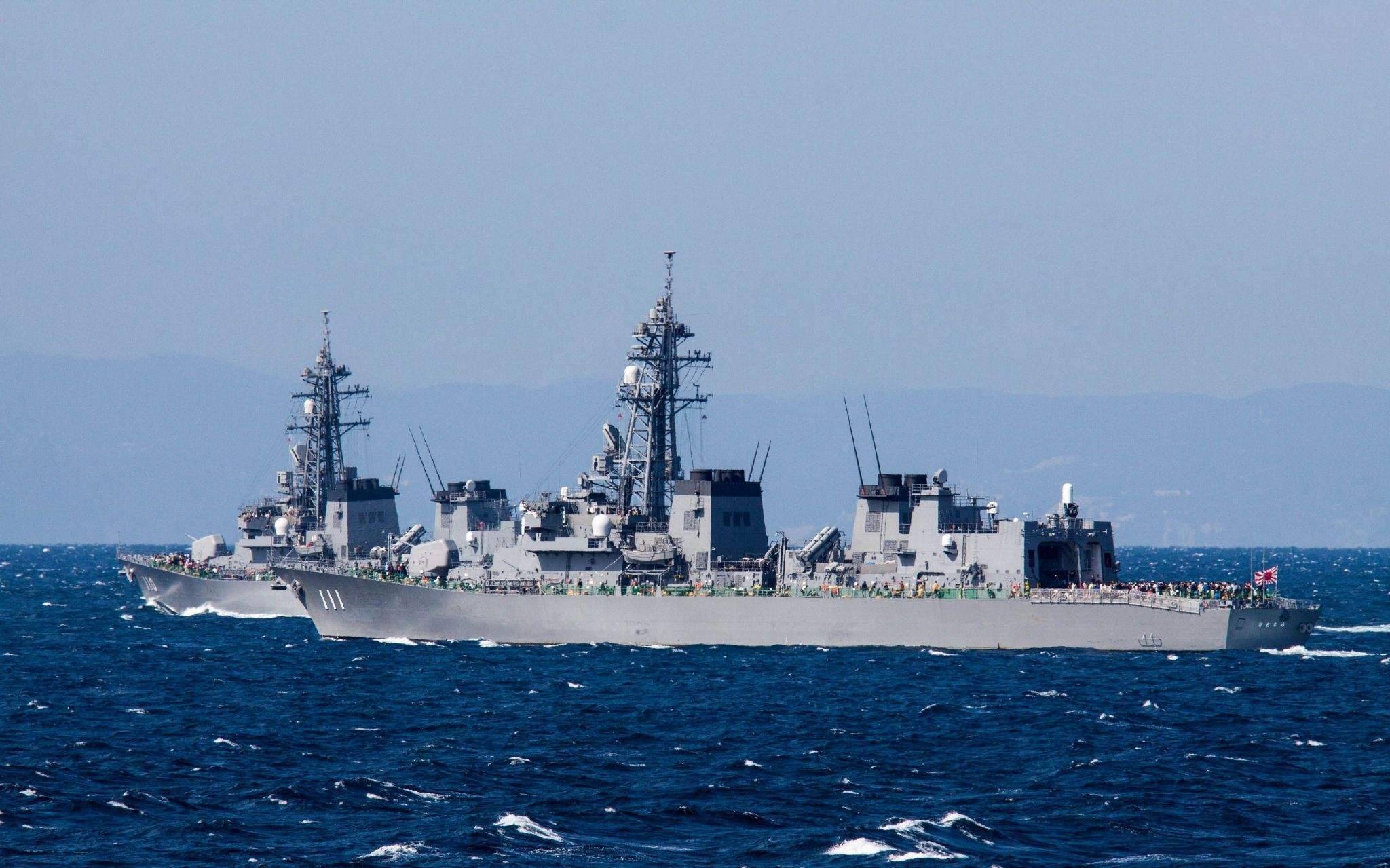 日本驅逐艦隊發展史——高波級驅逐艦_海麻雀_防空_系統