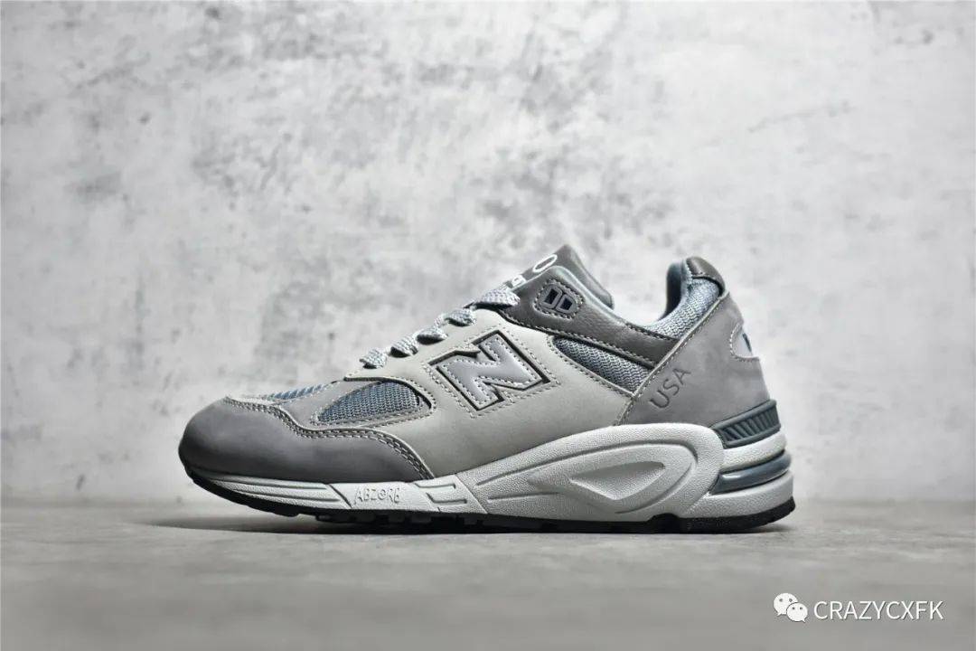 新百伦 wtaps x new balance 990v2 nb990 联名元祖灰美产复古跑步鞋