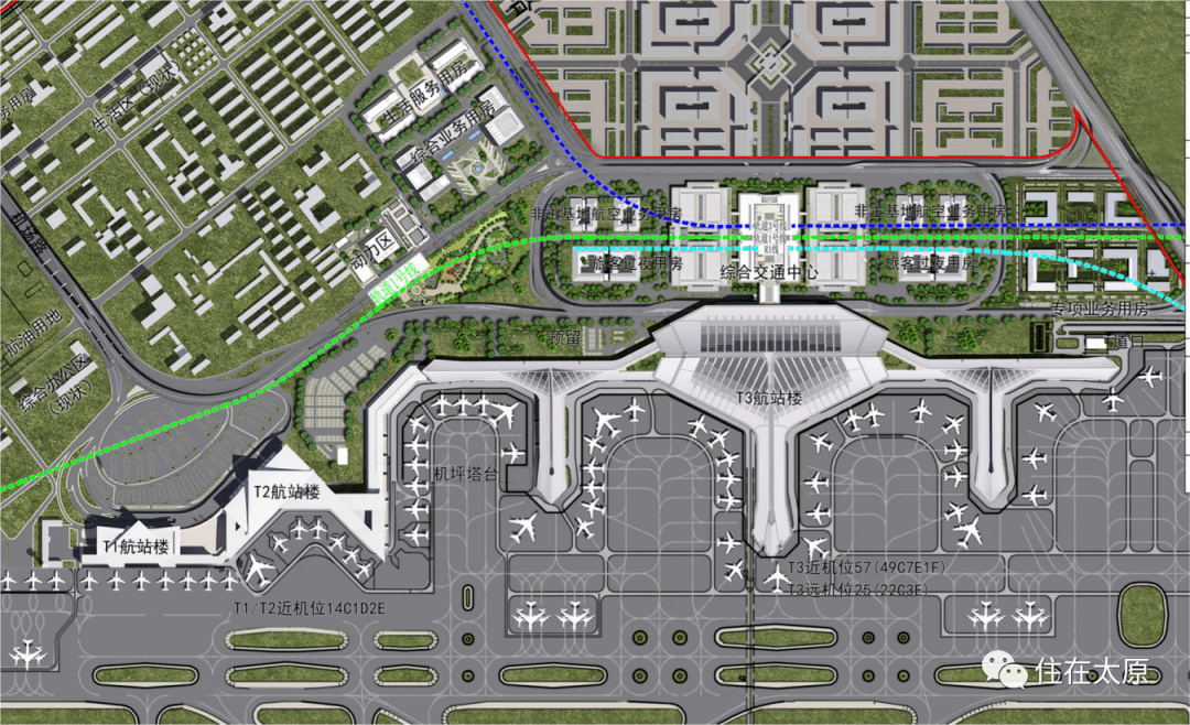 武宿国际机场三期改扩建工程最新规划方案出炉_太原_航站楼_项目