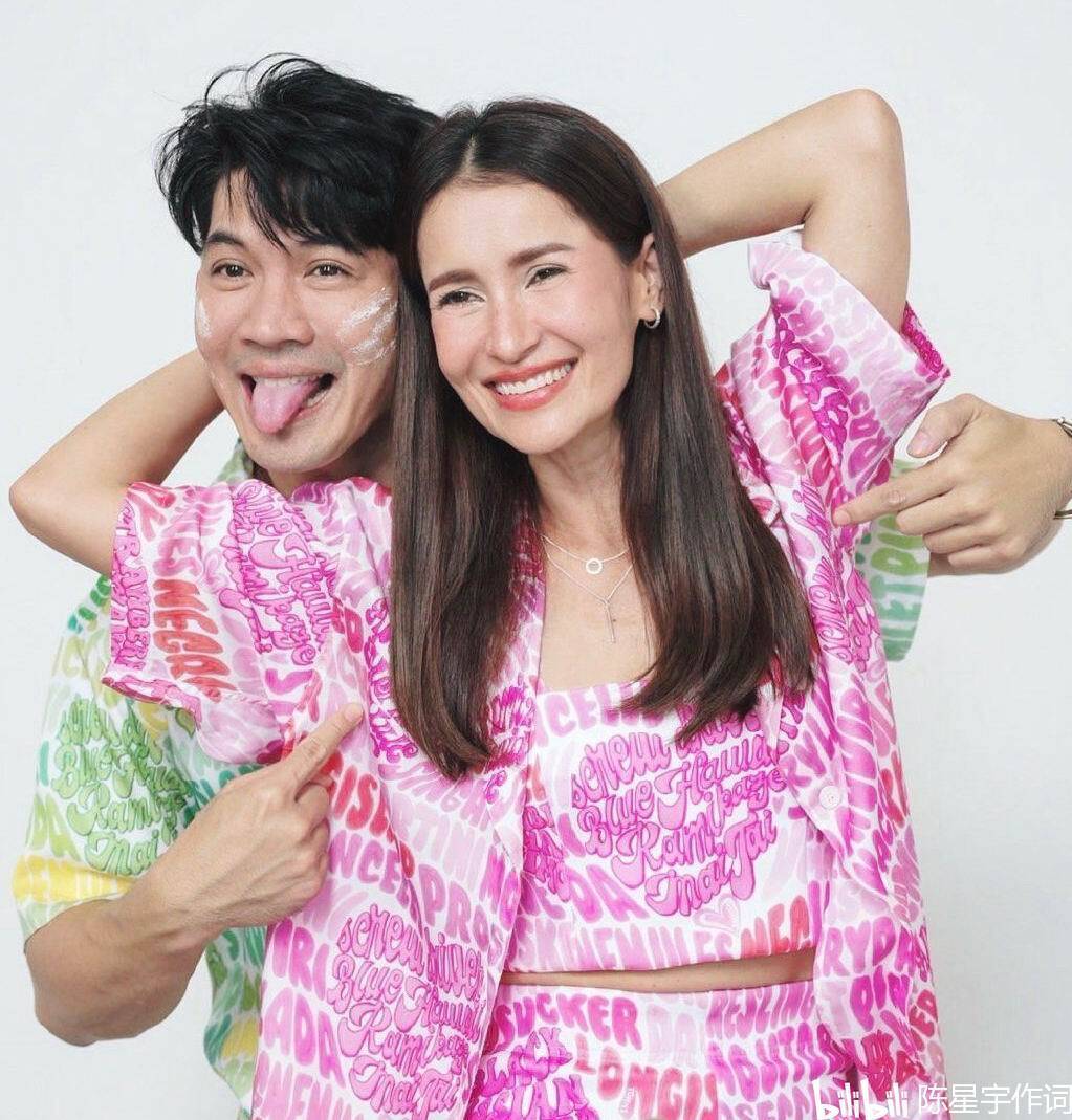 泰剧经典cp情侣ken与anne最新2022宋干节写真ken导演新剧巨星2007要来