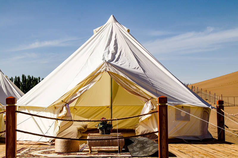 敦煌摩洛哥帐篷住宿攻略 玩转沙漠露营_预定_活动_鸣沙山