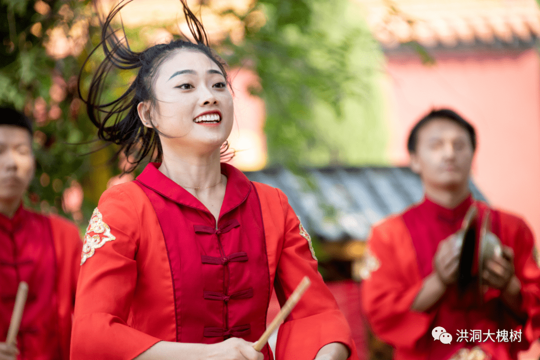 绛州鼓乐走进洪洞大槐树寻根祭祖园_锣鼓_文化_景区