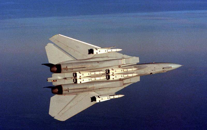 f-14的大杀器,aim-54不死鸟导弹_美国海军_雷达_轰炸机