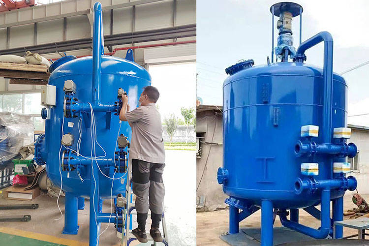 纤维球过滤器在脱盐水装置中的应用分析_原水_含量_mg