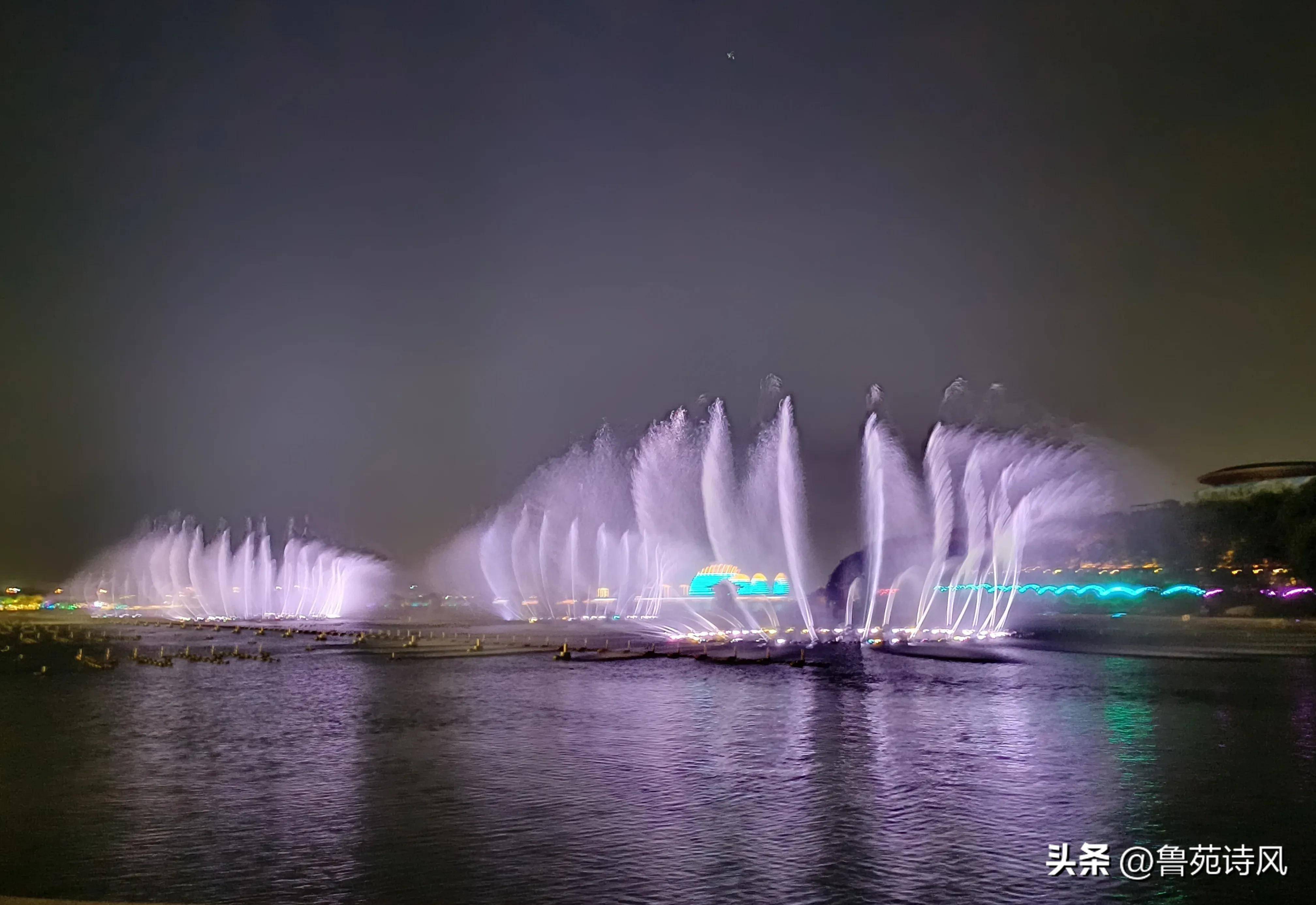 泰安西湖喷泉景点介绍图片