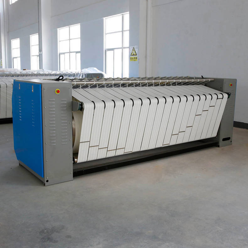 酒店洗衣房布草烫平机介绍_工作_保养_结构