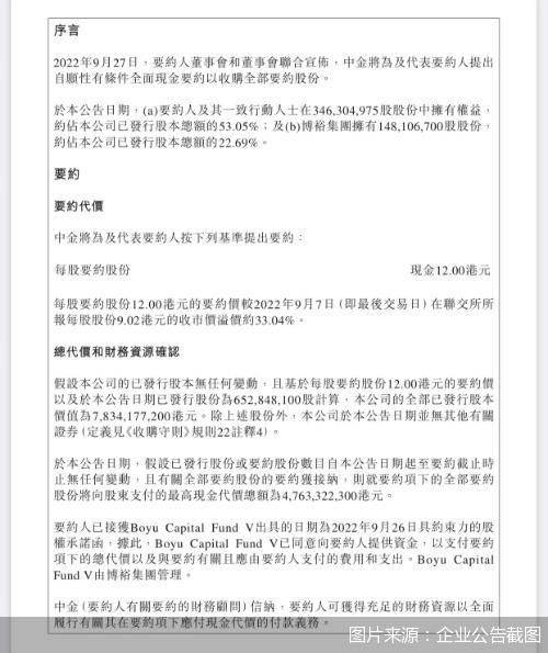 金科服务二股东“上位”_要约_博裕_资本