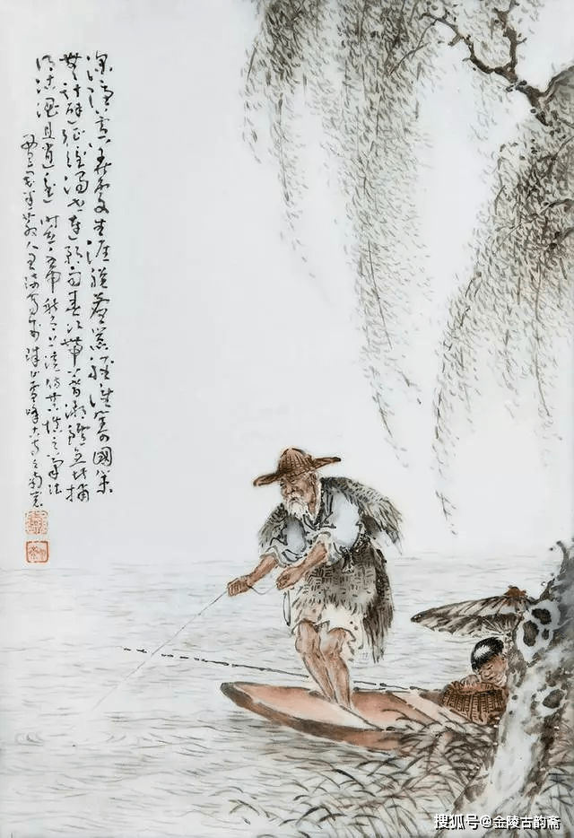 珠山八友瓷板画鉴定妙招，看完您就是瓷板画鉴定的专家_作品_民国