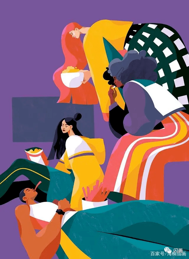 平面插画的诀窍:将扁平化进行到底_绘画_胸部_画法