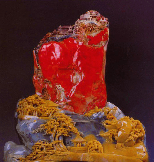 极品鸡血石_鸡血石_极品