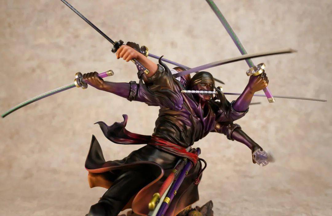 o.p maxi索隆·鬼气九刀流·阿修罗手办现货上市,海量高清图!