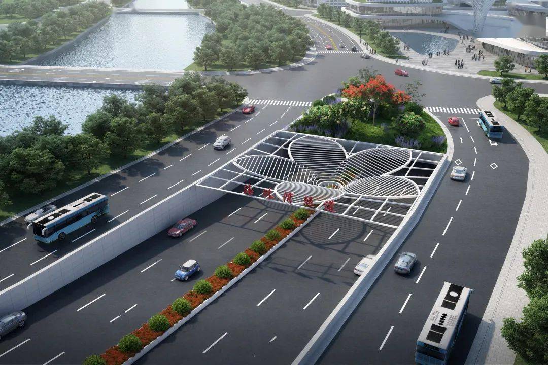 海珠湾隧道"大道先锋号"盾构机下线_建设_工程_穿越