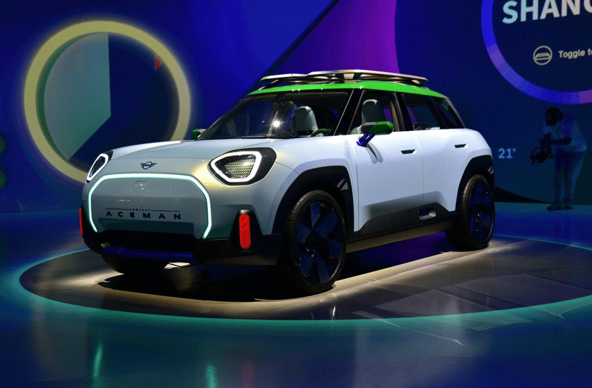 “米字旗”光语格栅，MINI纯电跨界SUV国内首秀，对标Smart 精灵#1_搜狐汽车_搜狐网