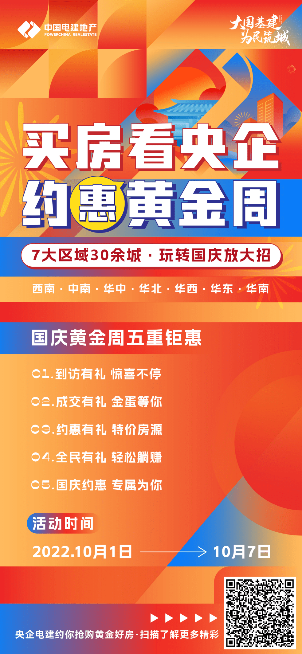 买房看央企！电建地产十一黄金周30余城好房大放价_品牌_国庆_抗风险能力