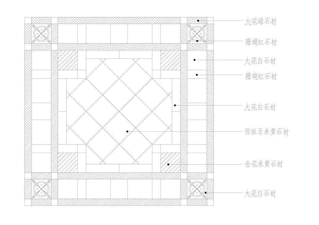 cad地面拼花图案怎么画图片