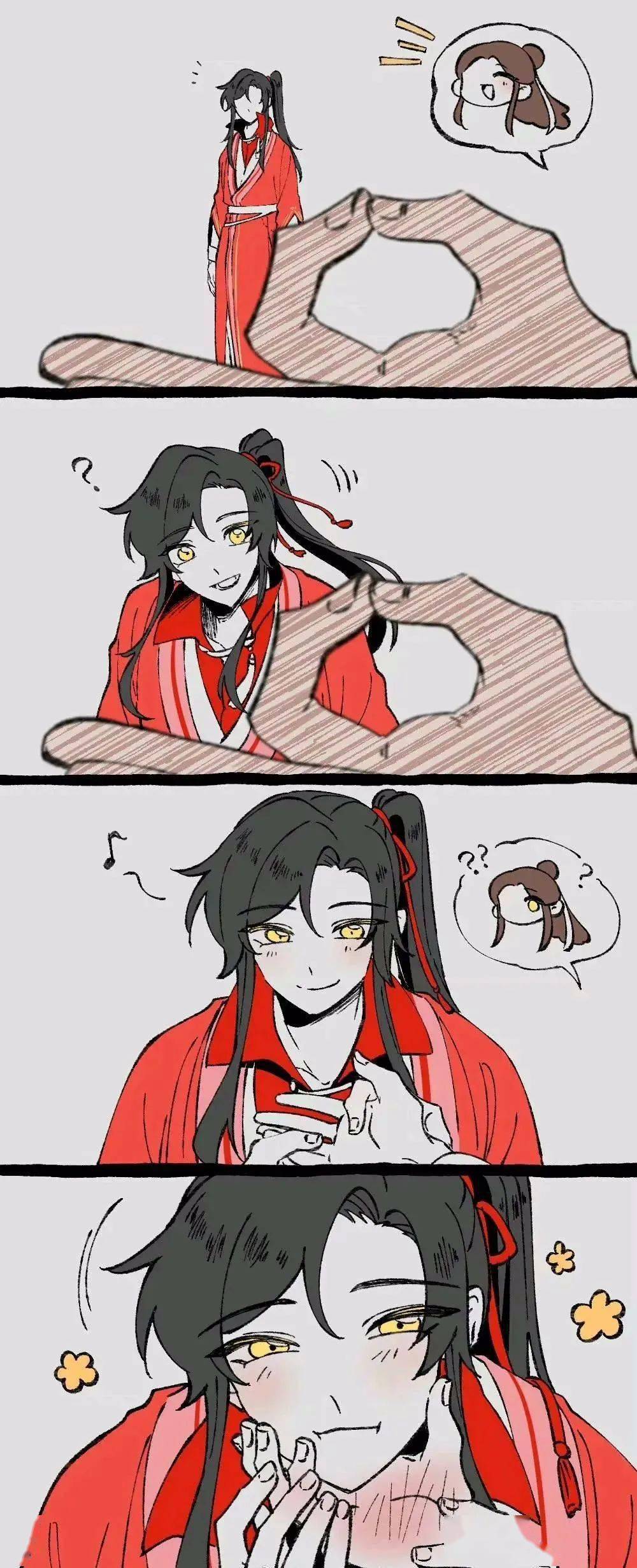 #条漫# 修勾托脸！专属于怜怜的心爱花_搜狐网