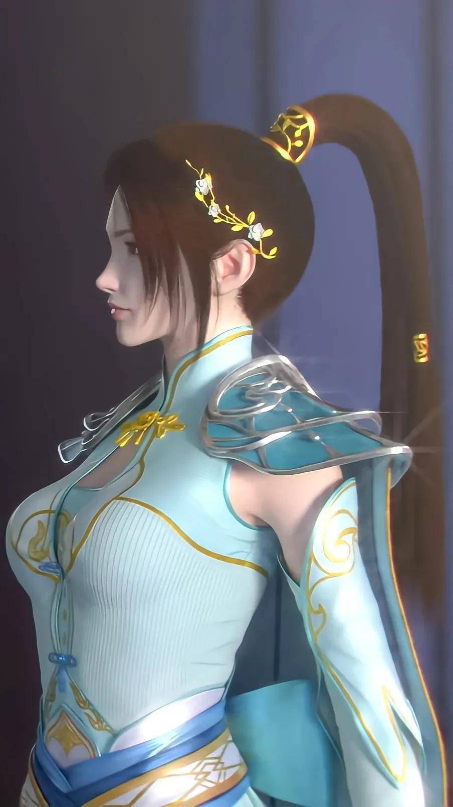 《斗破苍穹》纳兰嫣然手机壁纸_纳兰_手机_嫣然