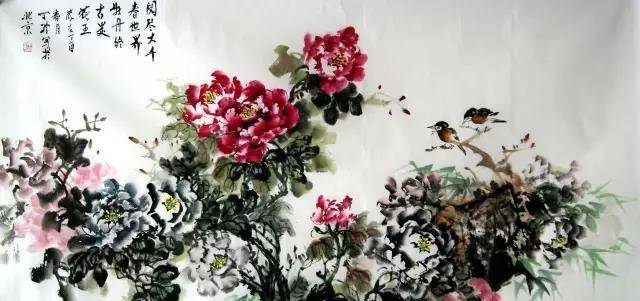 画家丁玲丨作品内涵丰富,被众多权威机构及社会名流收藏!