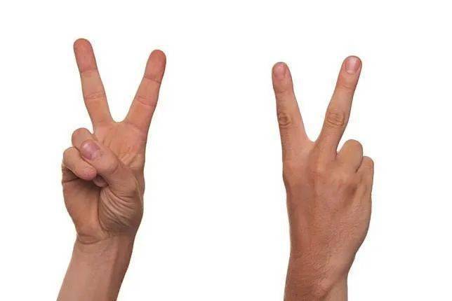 在中国,比耶就是一个"拍照pose"而已.