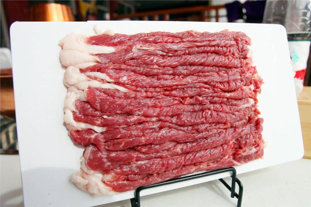 肥肥瘦瘦,各有不同有精品手切,元宝肉和三叉肉69手切鲜羊肉油香油香