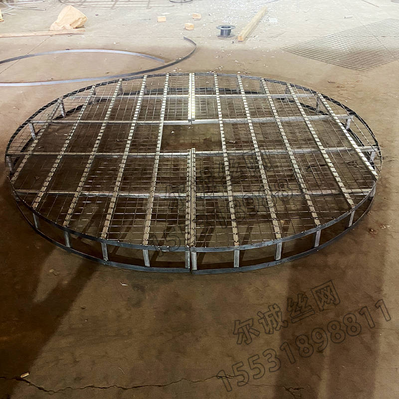 一种新型定型化桩孔护筒防护盖 桩孔口安全网防护罩介绍_施工_企业