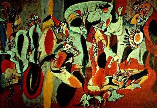 抽象画的认识：怎么辨别抽象画派？_搜狐网