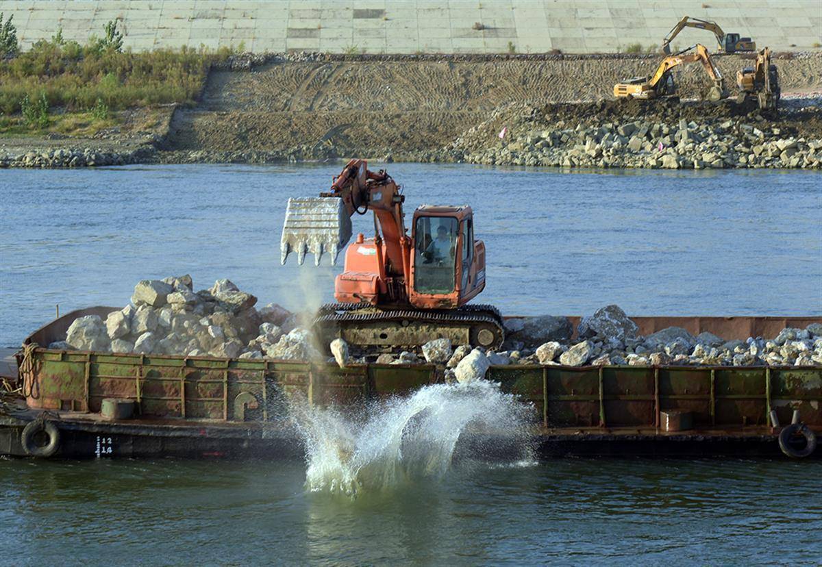 碾盘山水利枢纽工程的"国庆之最"