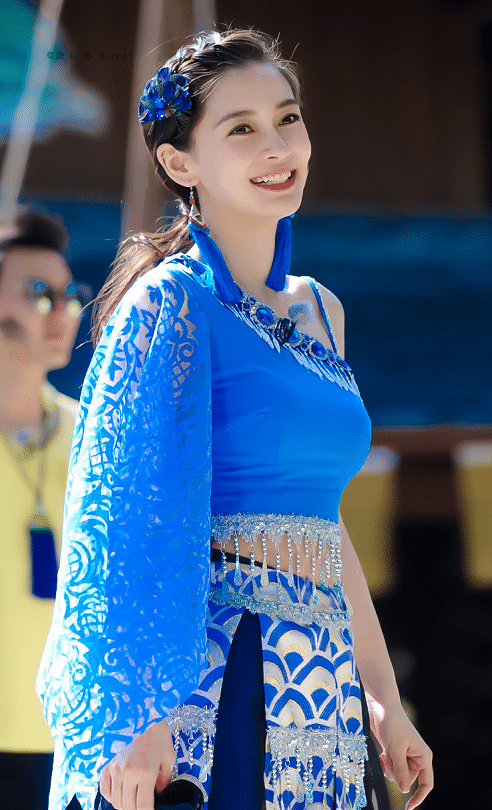 杨颖上跑男的生图彻底火了!一眼看出真实腰围:这才是当妈的样子!