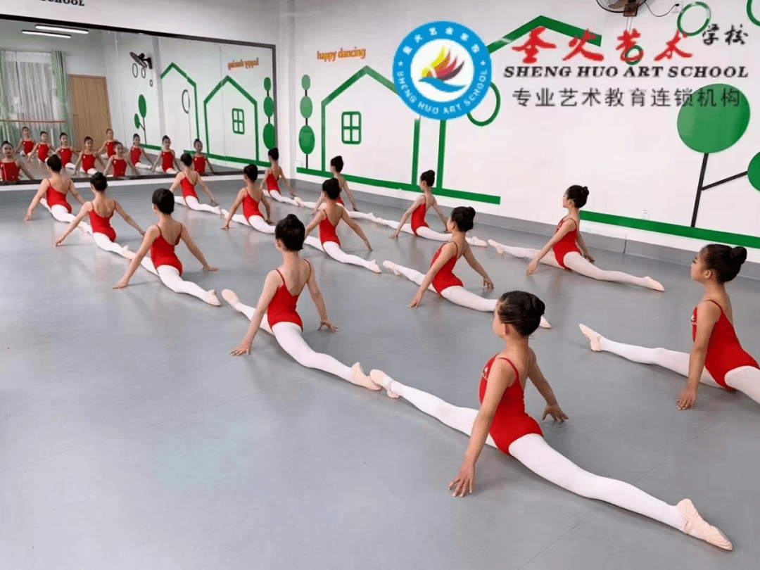 圣火艺术学校积极备战金孔雀第八届少儿舞蹈艺术节_校区_单位_中国