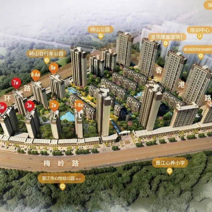 关注！泉州多个纯新盘获批预售，效果图/户型图公开！位于…_晋江_项目_建面
