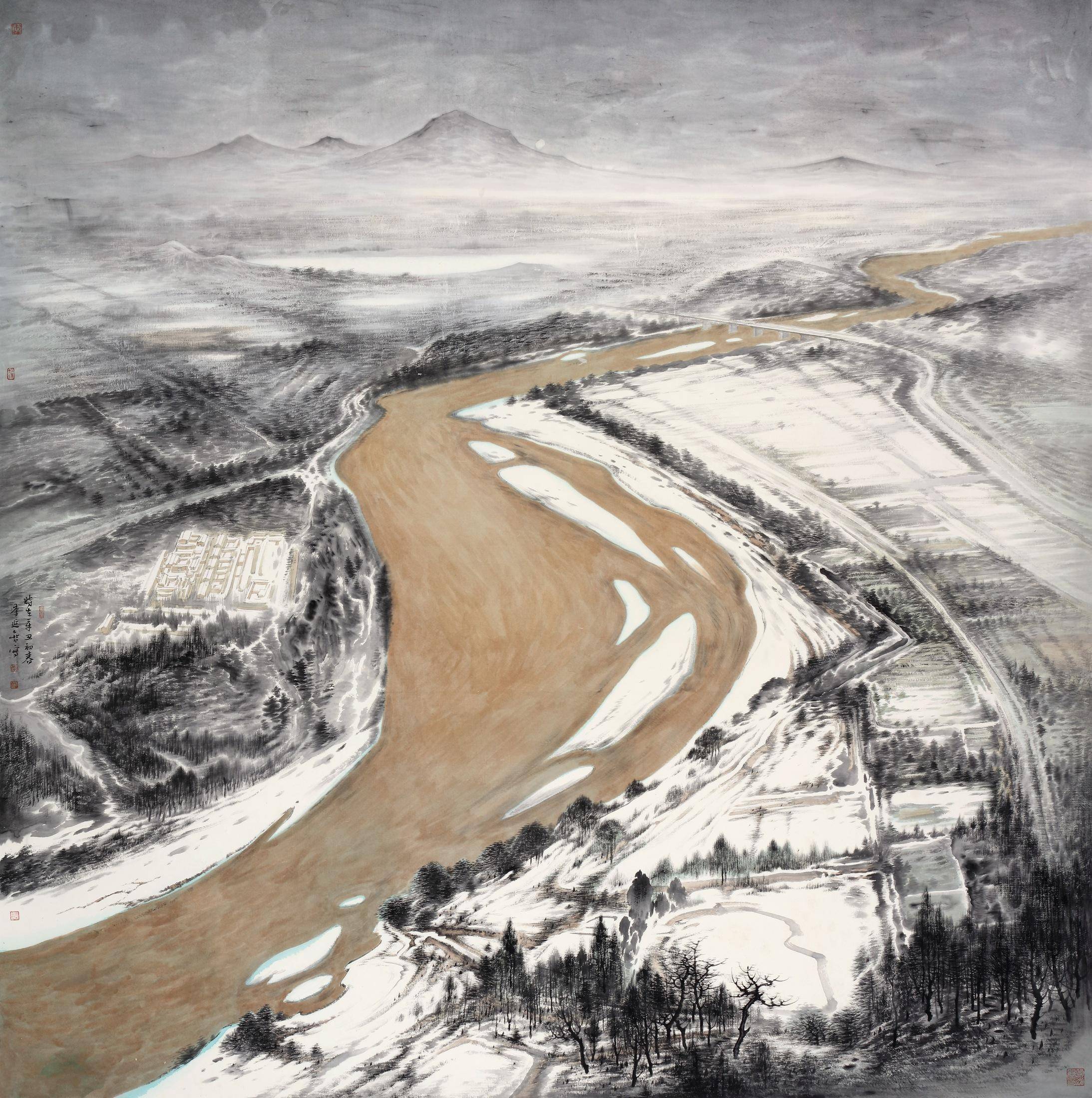 艺家逸品||著名画家李延智作品赏析_cm_青岛市_山东