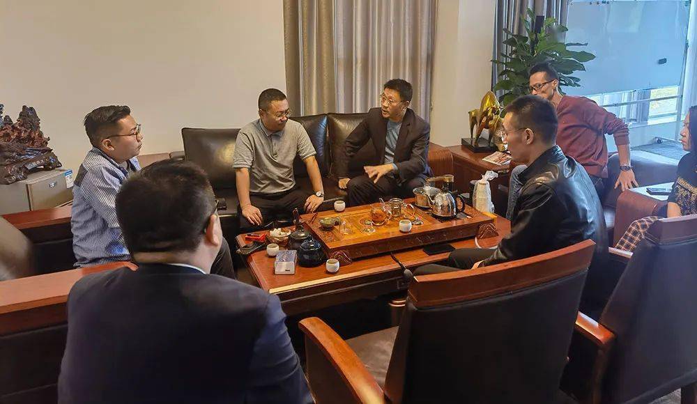 热烈欢迎广东宏拓集团董事长戴志勇先生一行到访江西项目考察调研