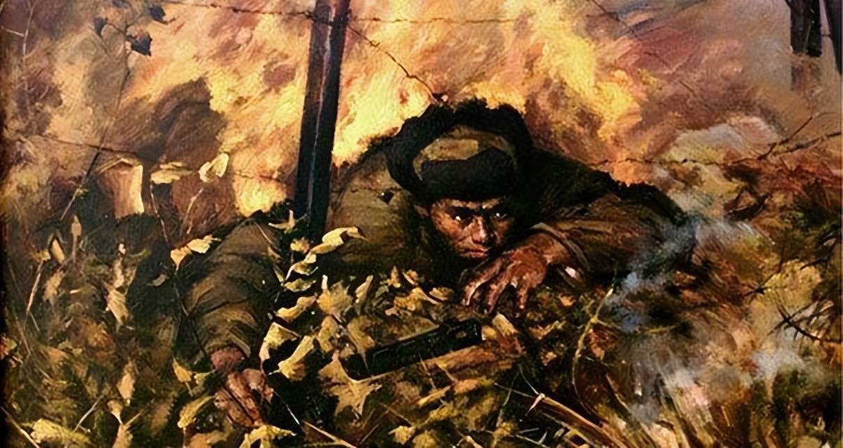 今天是邱少云壮烈牺牲70周年,致敬英雄_图片_网络_来自