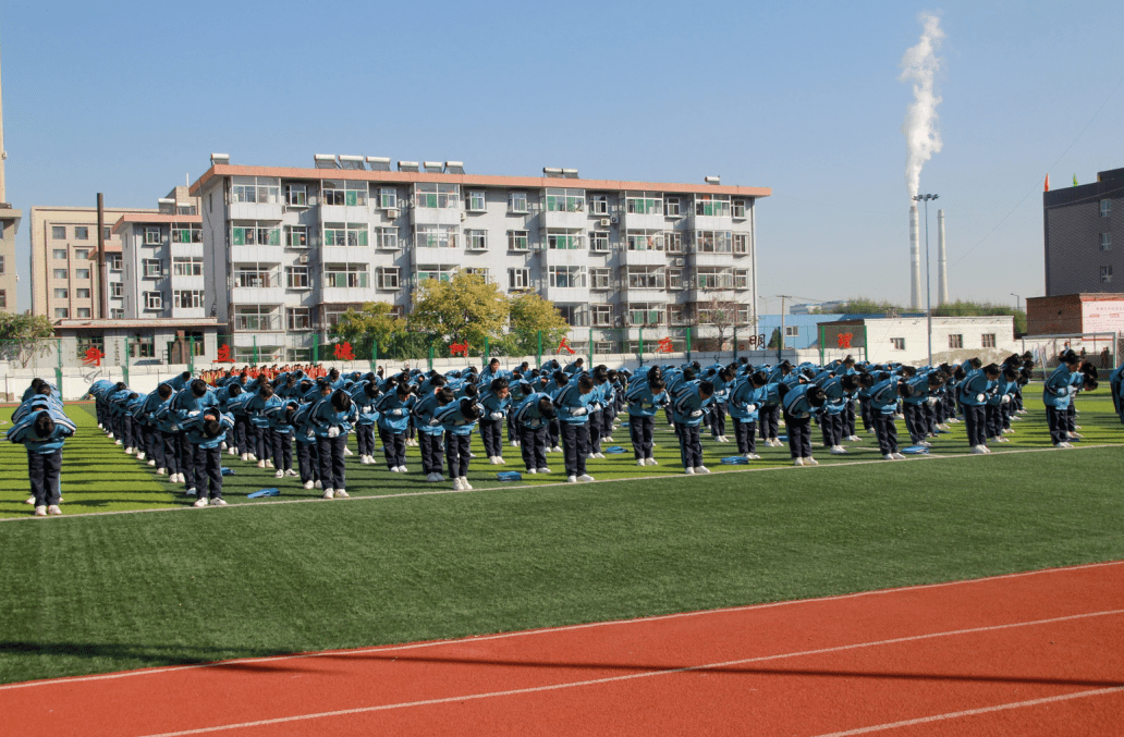 忻府区文明校园现场会在忻州九中举行,王素霞出席_教育_建设_工作