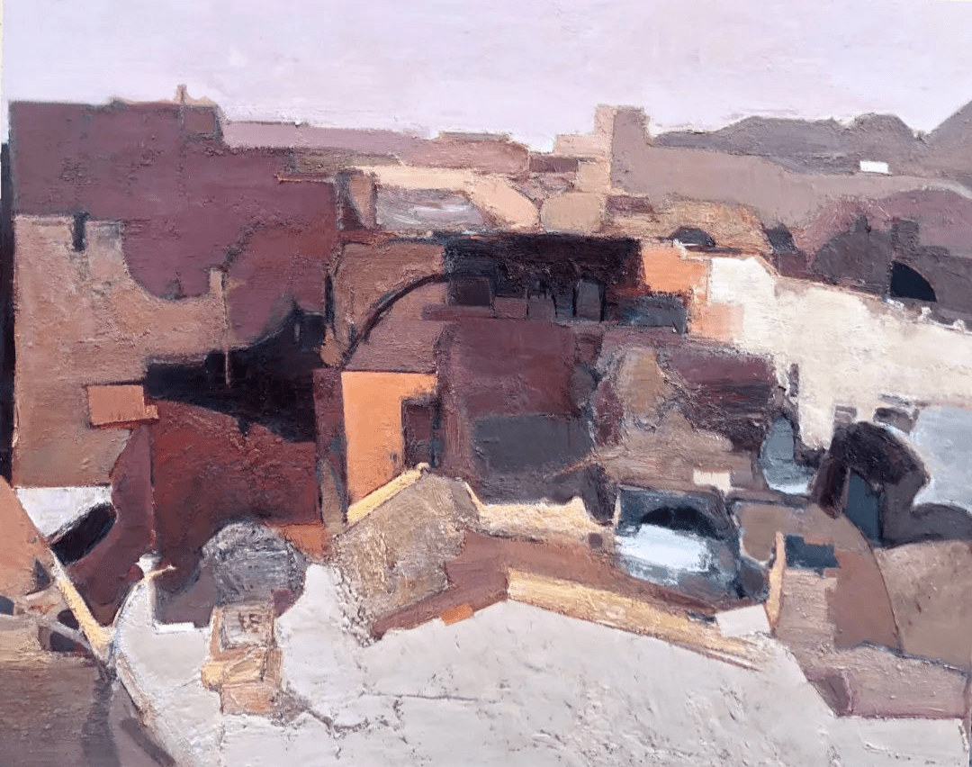 杂志选登 | 赖海波:在灰调中寻找生机_油画_作品_深圳