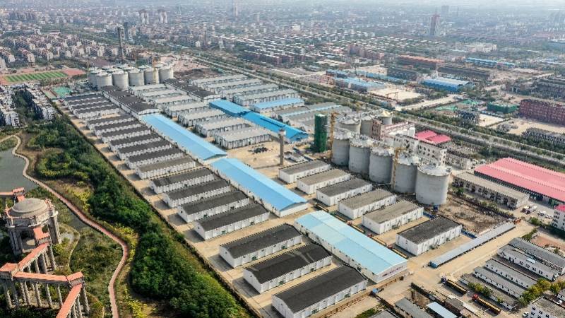 图集：“大国粮仓” ，机器人自动检测粮食样本