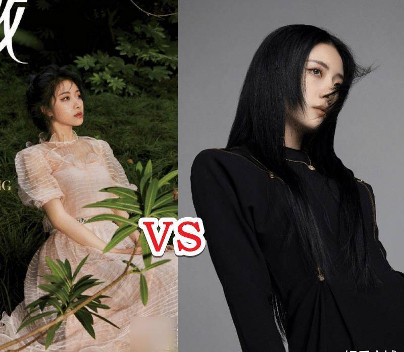 the9两大美女最新大片释出,喻言造型酷飒御姐风,我却更关注许佳琪