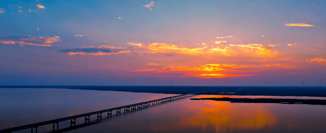 秋天,这里的桥最浪漫_金湖_大桥_三河