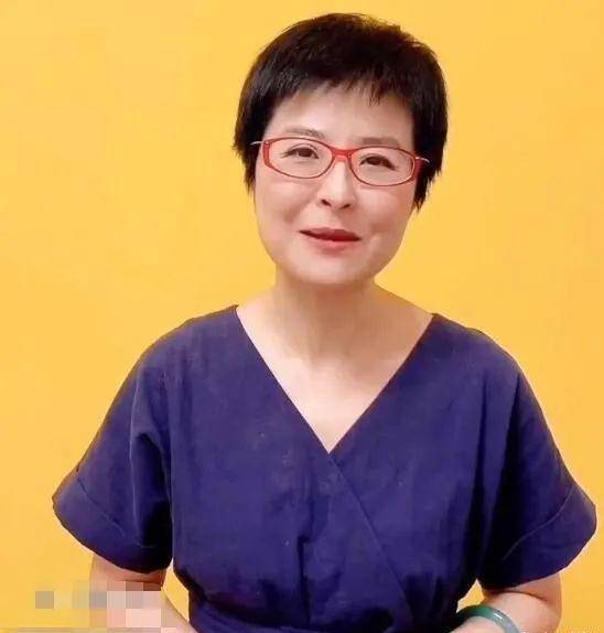 47岁张泉灵老了,穿紫色连衣裙面部发福明显,好在气质犹存_女人_颜色