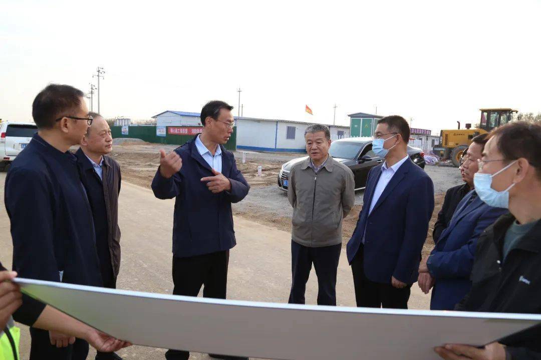 马承新一行实地查看了广饶县淄河故道与水美乡村节点