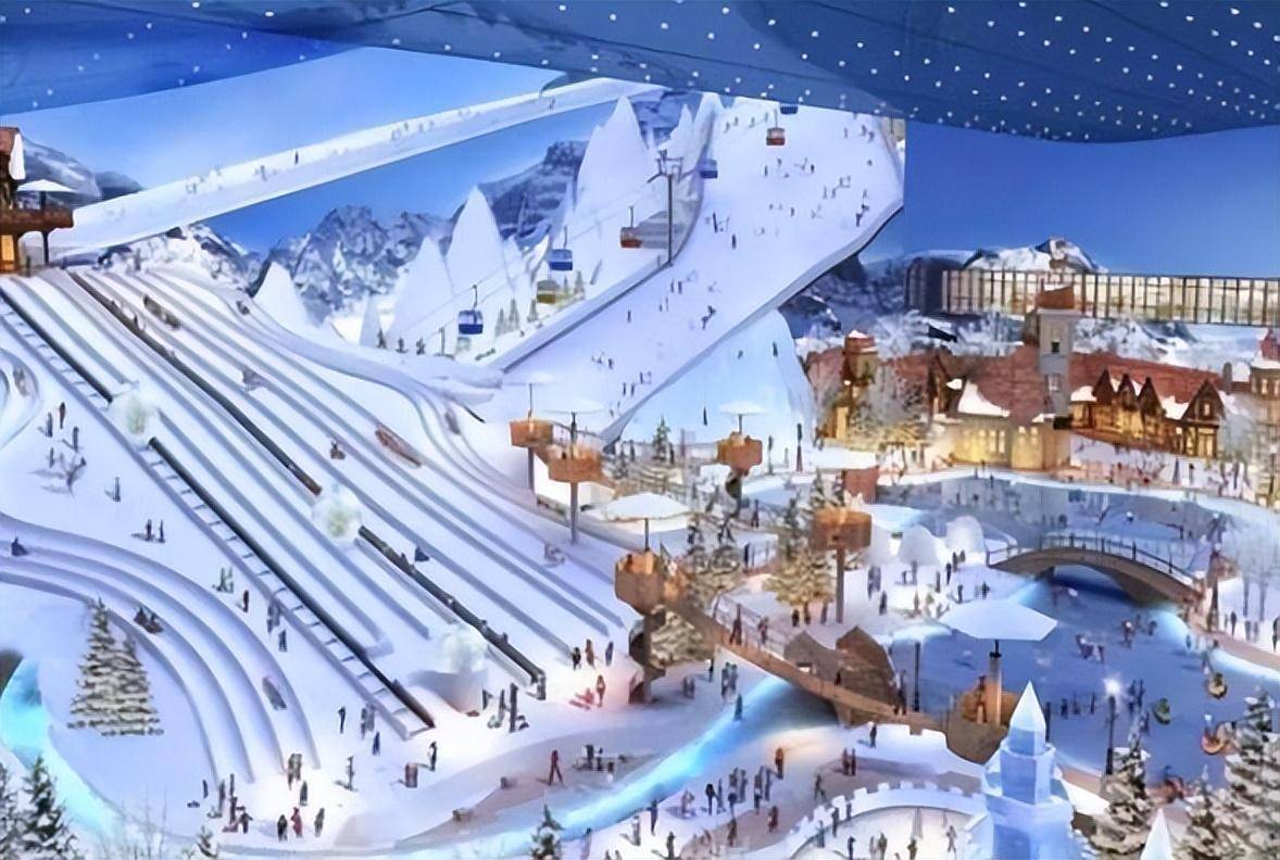 上海出现大动作，打造全球最大滑雪乐园，2022年竣工