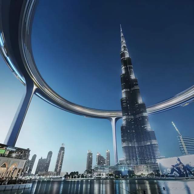 迪拜市中心环:极具未来科技感的建筑设计,将重新定义城市发展