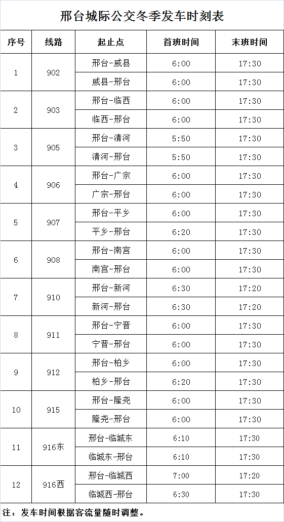 【992 | 留意】公交线路、运营时间有变！我省2市最新动静→