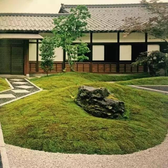 日本庭院枯山水的世界，国宝级枯山水设计师，竟是一位寺庙住持？！_庭园_野俊_瀑布