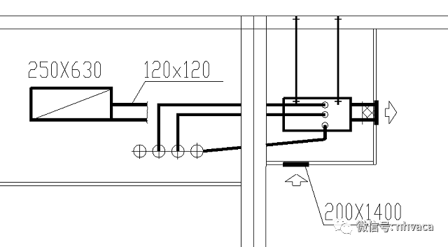 土建施工與風機盤管加新風系統安裝配合_進行_結構_水管