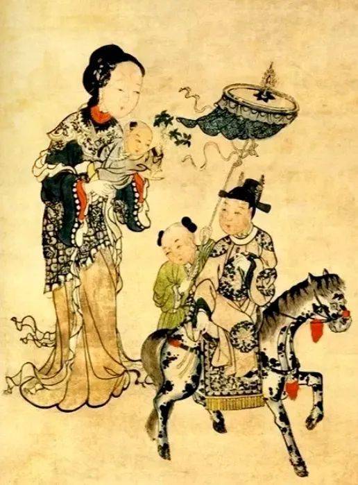 逸美术馆 | 有图必有意-宋白釉地划状元骑马纹梅瓶图像研析_长安_纹饰