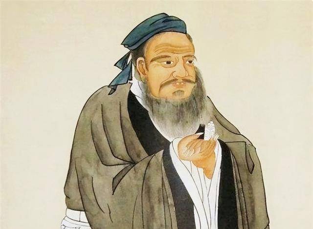 孔子的画像为何露着2颗牙齿?
