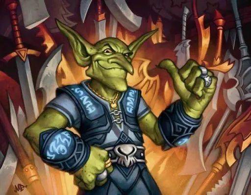 游戏里到处撩妹的"哥布林",几百年前也曾纯情过……_goblin_玩家_绿色