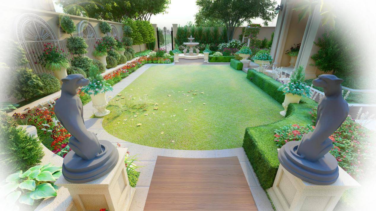 法式,让风景不止于远方|翠湖香山海棠苑_花园_庭院_设计