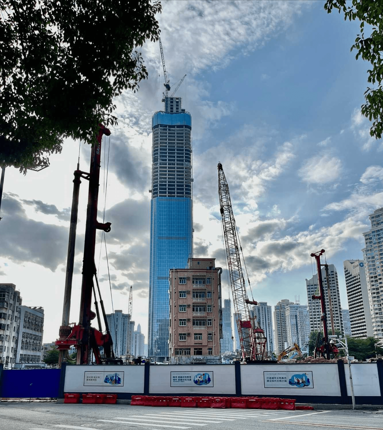 深圳在建摩天楼——城建云启大厦,预计2023年建成